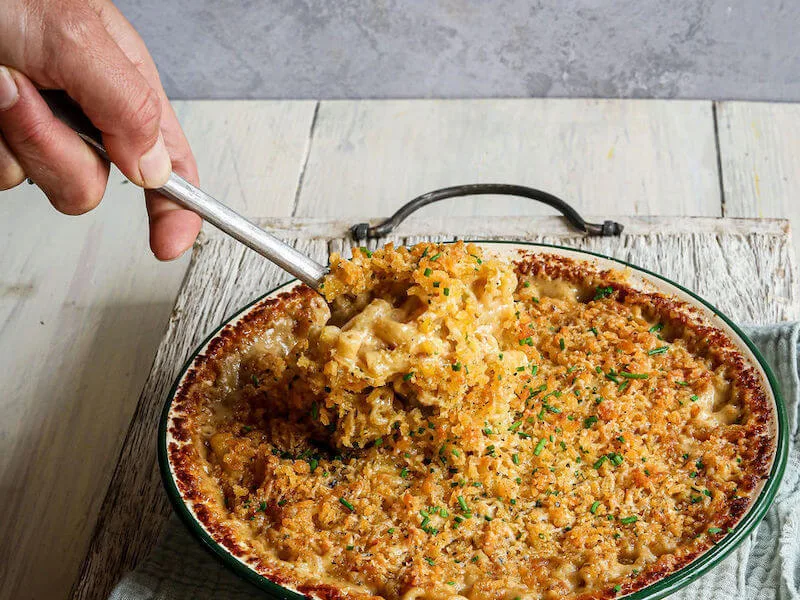 Cornish Crab Mac N Cheese
